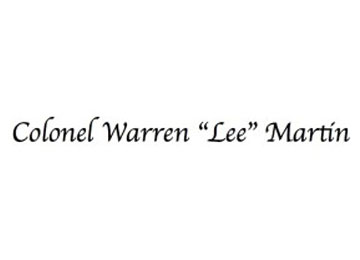 Colonel Warren Lee Martin